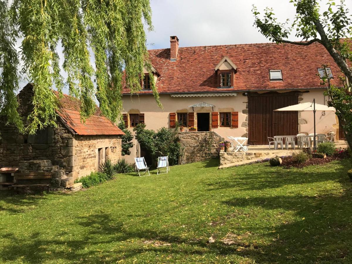 Willa Gite Le Mur Magnifique Longere Au Bourgogne-Du-Sud Oye Zewnętrze zdjęcie